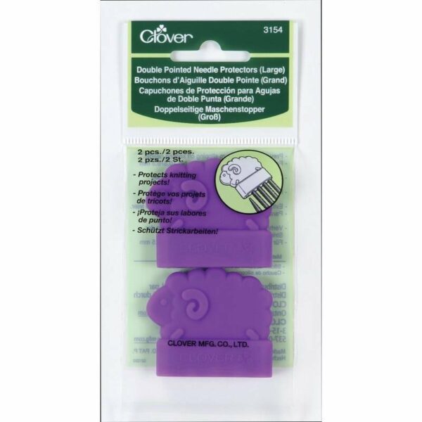 Clover Double Pointed Needle Protectors Large