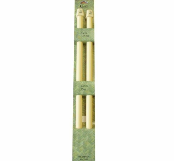 Kwik Knit Plastic Single Point Knitting Needles