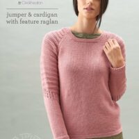 Jumper & Cardigan With Feature Raglan Leaflet 470