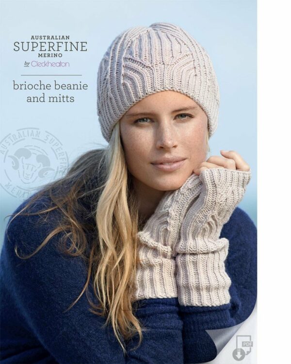 Brioche Beanie & Mitts Leaflet 428