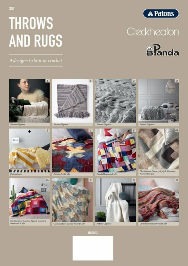 Throws And Rugs Book 357 - Image 2