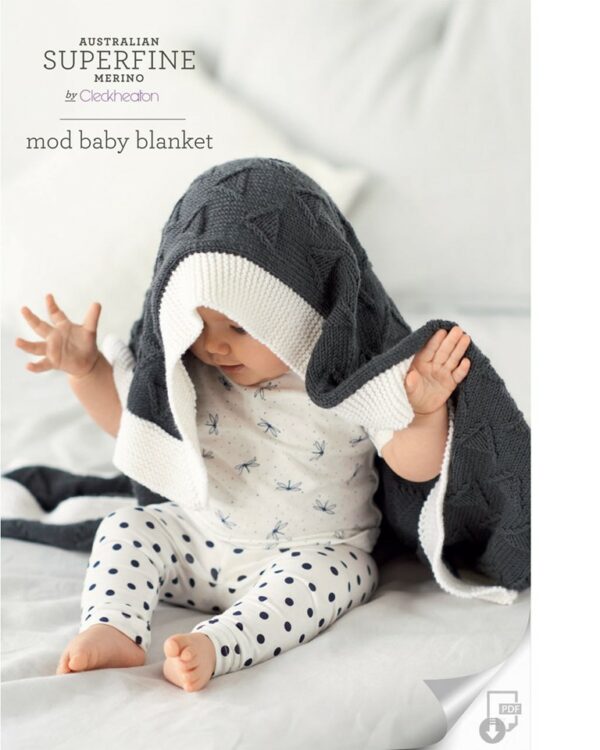 Mod Baby Blanket Leaflet 417