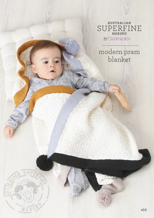 Modern Pram Blanket Leaflet 459
