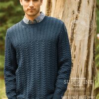 Textured Pullover Leaflet 462