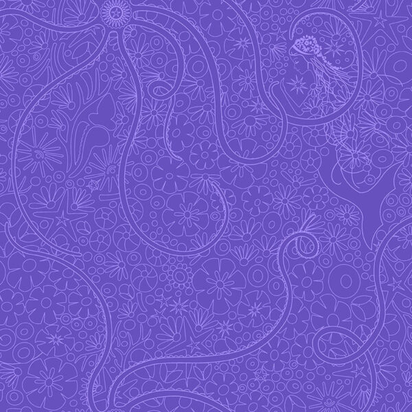 Sun Print Luminance Grape Depths