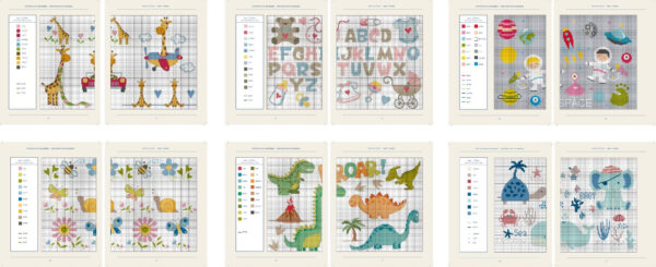 DMC Cross Stitch Book - Babies - Image 2