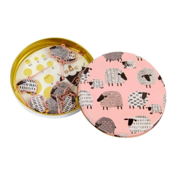 DMC Sheep Stitch Markers and Needle Gauge Kit - Image 2