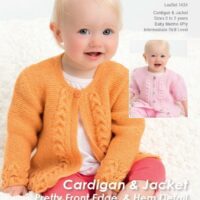 Crucci Baby Knitting Pattern Leaflet 1424