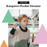 Crucci Child's Kangaroo Pocket Sweater Leaflet 2110