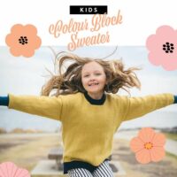 Crucci Kids Colour Block Sweater Leaflet 2112