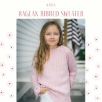 Crucci Kids Raglan Ribbed Sweater Leaflet 2118