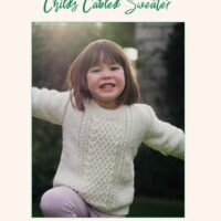 Crucci Kids Cabled Sweater Leaflet 2005