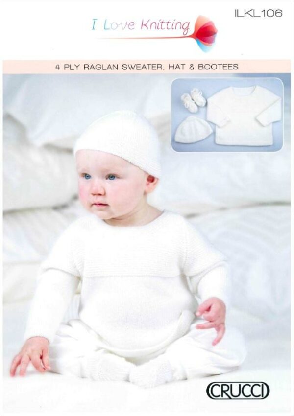 Crucci Baby Knitting Pattern Leaflet 106