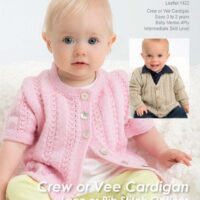 Crucci Baby Knitting Pattern Leaflet 1422