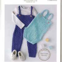 DMC Baby Dungaree Rompers and All in One Leaflet 7113