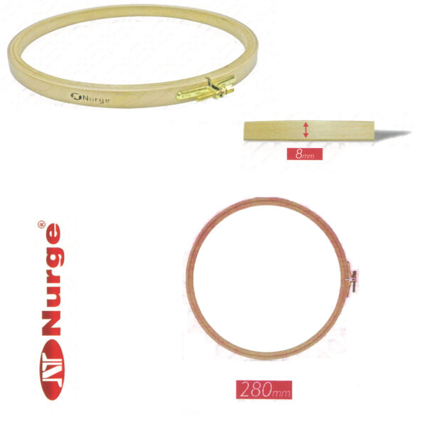 Nurge Beechwood Embroidery Hoop No.6
