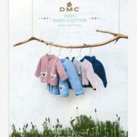 DMC 100% Baby Cotton Book - knitting & crochet (0 to 7 years)