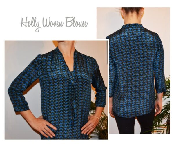 Style Arc Holly Woven Blouse (sizes 04 to 16) - Image 2