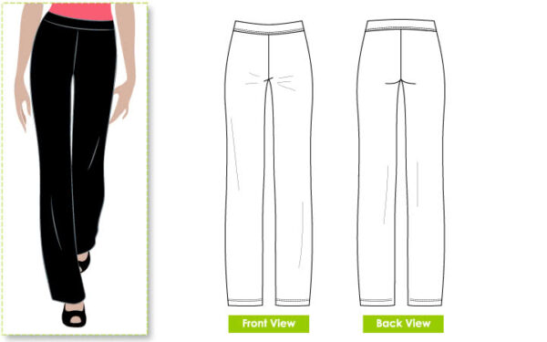 Style Arc Linda Stretch Pant (sizes 18 to 30)