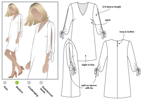 Style Arc Marilyn Dress (sizes 18 to 30)