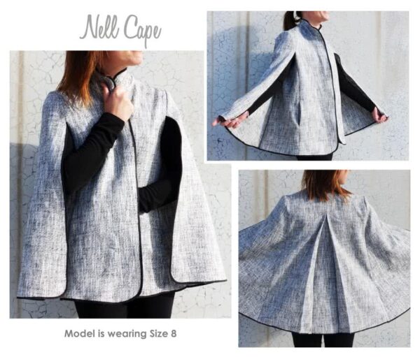 Style Arc Nell Cape (sizes 18 to 30) - Image 2