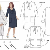Style Arc Roslyn Tunic Dress (sizes 18 to 30)