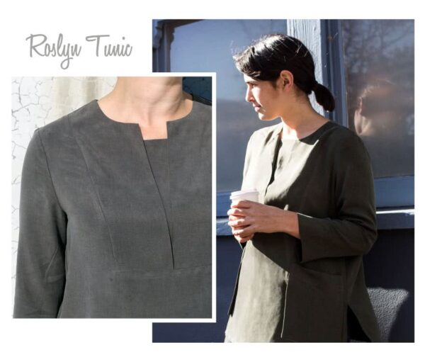 Style Arc Roslyn Tunic Dress (sizes 18 to 30) - Image 2