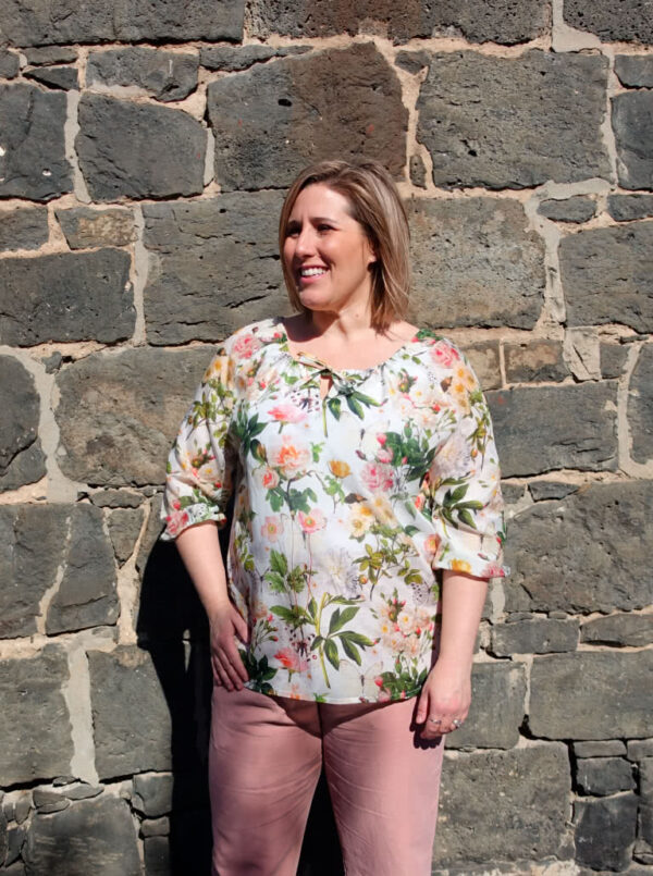 Style Arc Anita Peasant Blouse (sizes 18 to 30) - Image 2