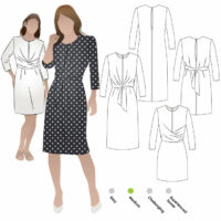 Style Arc Hattie Woven Dress  (sizes 18 to 30)