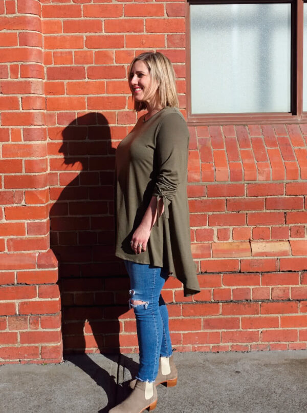 Style Arc Oakley Knit Tunic (sizes 18 to 30) - Image 3