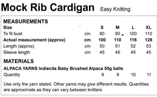 Alpaca Yarn Leaflet 1141 - Image 2