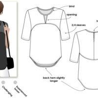 Style Arc Dixie Tunic (sizes 04 to 16)