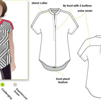 Style Arc Maggie Shirt (sizes 04 to 16)