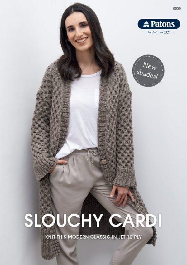 Slouchy Cardi Leaflet 0030