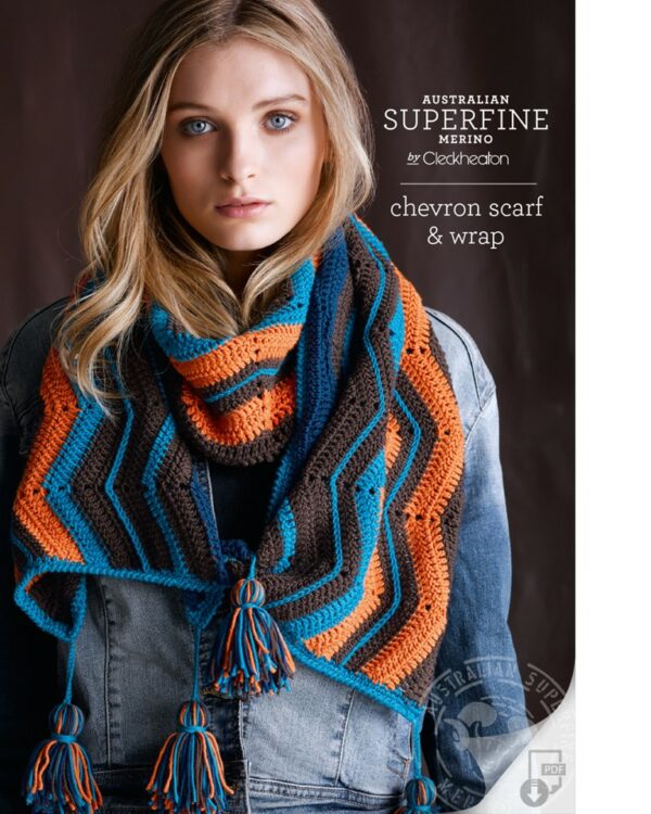 Chevron Scarf and Wrap Leaflet 433