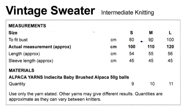 Alpaca Yarn Leaflet 1140 - Image 2