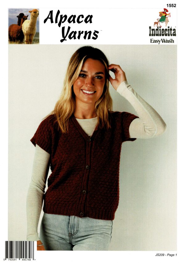 Alpaca Yarn Leaflet 1552