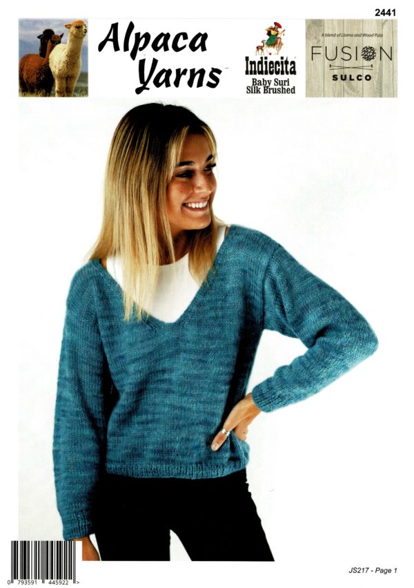 Alpaca Yarn Leaflet 2441