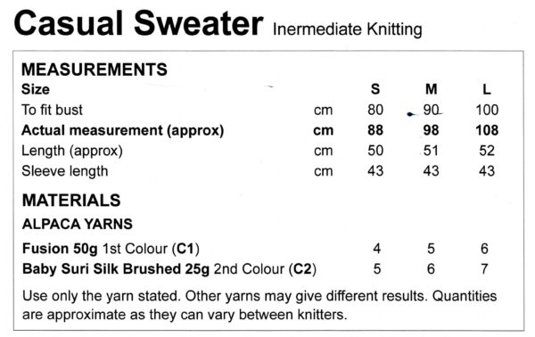 Alpaca Yarn Leaflet 2441 - Image 2