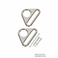 By Annie - 1" Triangle Ring 2pk
