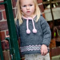Lisa F Design Leaflet LF08 - Candy Floss Sweater