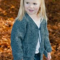 Lisa F Design Leaflet LF09 - Spearmint Leaf Cardi