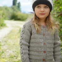 Lisa F Design Leaflet LF38 - McKenna Cardi and Hat