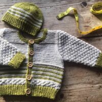 Lisa F Design Leaflet Bc70 - Eden Cardi and Beanie