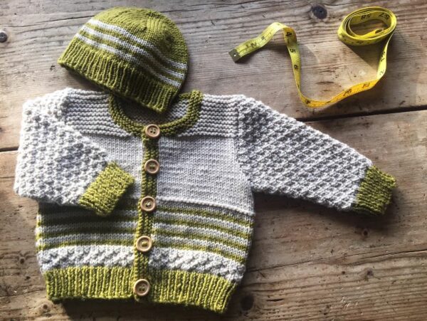 Lisa F Design Leaflet Bc70 - Eden Cardi and Beanie