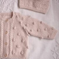 Lisa F Design Leaflet Bc90 - Bowie Cardi and Hat