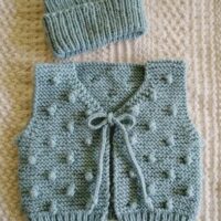 Lisa F Design Leaflet Bc102 - Blake Vest and Rib Beanie