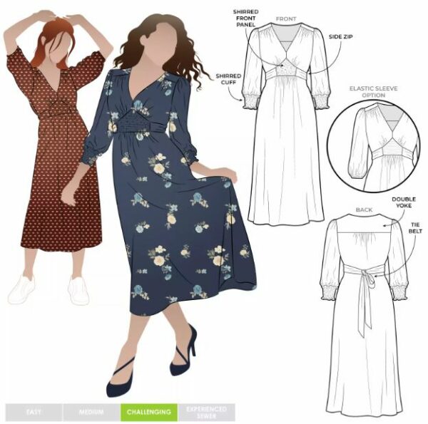 Style Arc Philomena Woven Dress ( sizes 16 to 30 )
