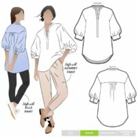 Style Arc Kent Woven Tunic ( size 18 to 30 )