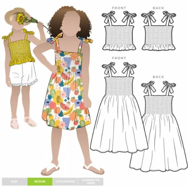 Style Arc Pippa Kids Dress and Top ( sizes 02 to 08 )